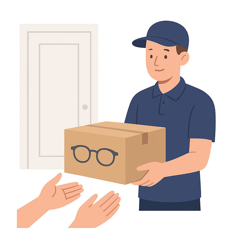 Gläser in die eigene Brille