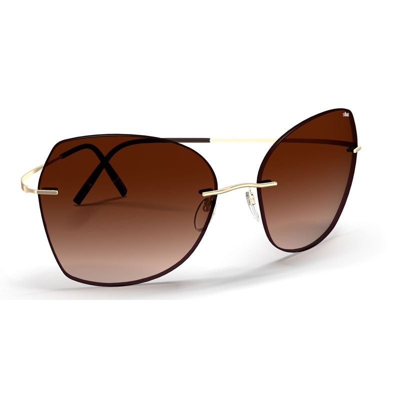 Sonnenbrille Silhouette, Modell: AdaraRimless8192 Farbe: 7530