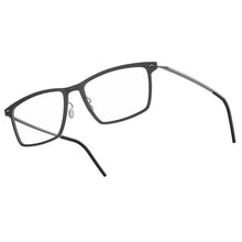 Lade das Bild in den Galerie-Viewer, Front: D16(Matt solid Black) / Temple802: 10 (Matt natural titanium Grey)