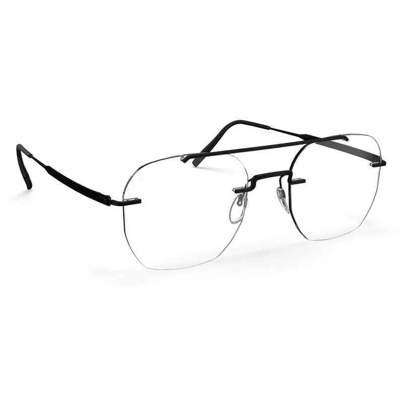 Brille Silhouette, Modell: TheVisionaryDemoRimless5586OY Farbe: 9040