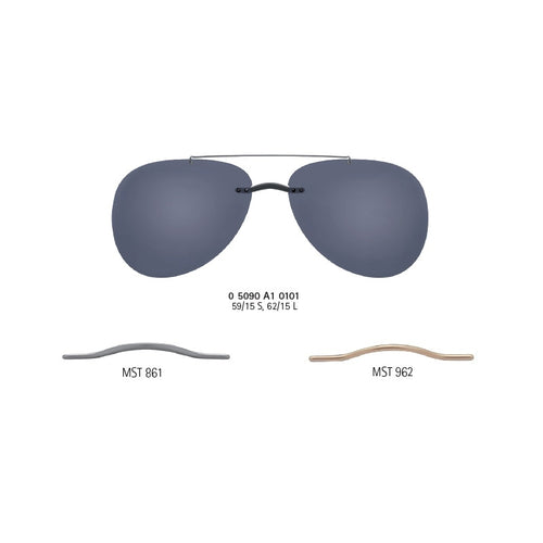 Sonnenbrille Silhouette, Modell: CLIPON50901 Farbe: A10101