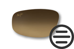 Maui HT (hohe Transmission) ist die hellste Glasfarbe und hat einen grünlichen Farbton, der alles aufhellt.