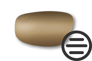 Maui HT (hohe Transmission) ist die hellste Glasfarbe und hat einen grünlichen Farbton, der alles aufhellt – Doppelt zweifarbiger Spiegel