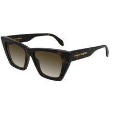 Lade das Bild in den Galerie-Viewer, Sonnenbrille Alexander McQueen, Modell: AM0299S Farbe: 002
