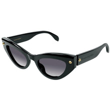 Lade das Bild in den Galerie-Viewer, Sonnenbrille Alexander McQueen, Modell: AM0407S Farbe: 001
