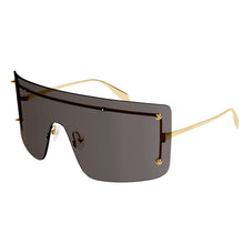 Lade das Bild in den Galerie-Viewer, Sonnenbrille Alexander McQueen, Modell: AM0412S Farbe: 002
