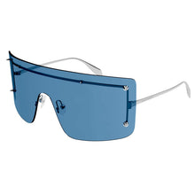 Lade das Bild in den Galerie-Viewer, Sonnenbrille Alexander McQueen, Modell: AM0412S Farbe: 004
