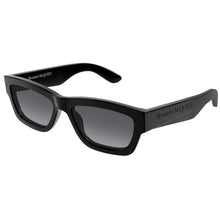 Lade das Bild in den Galerie-Viewer, Sonnenbrille Alexander McQueen, Modell: AM0419S Farbe: 001
