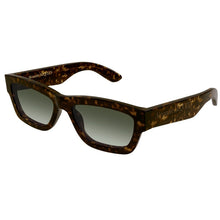 Lade das Bild in den Galerie-Viewer, Sonnenbrille Alexander McQueen, Modell: AM0419S Farbe: 002
