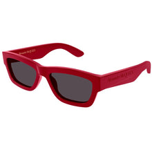 Lade das Bild in den Galerie-Viewer, Sonnenbrille Alexander McQueen, Modell: AM0419S Farbe: 004
