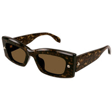 Lade das Bild in den Galerie-Viewer, Sonnenbrille Alexander McQueen, Modell: AM0426S Farbe: 002
