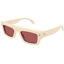 Lade das Bild in den Galerie-Viewer, Sonnenbrille Alexander McQueen, Modell: AM0427S Farbe: 004
