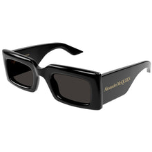 Lade das Bild in den Galerie-Viewer, Sonnenbrille Alexander McQueen, Modell: AM0433S Farbe: 001
