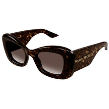 Lade das Bild in den Galerie-Viewer, Sonnenbrille Alexander McQueen, Modell: AM0434S Farbe: 002
