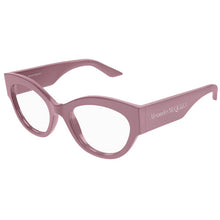 Lade das Bild in den Galerie-Viewer, Brille Alexander McQueen, Modell: AM0435O Farbe: 003

