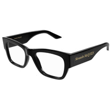 Lade das Bild in den Galerie-Viewer, Brille Alexander McQueen, Modell: AM0436O Farbe: 001
