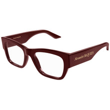 Lade das Bild in den Galerie-Viewer, Brille Alexander McQueen, Modell: AM0436O Farbe: 003
