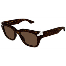Lade das Bild in den Galerie-Viewer, Sonnenbrille Alexander McQueen, Modell: AM0439S Farbe: 003
