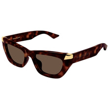 Lade das Bild in den Galerie-Viewer, Sonnenbrille Alexander McQueen, Modell: AM0440SA Farbe: 003
