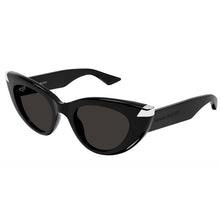 Lade das Bild in den Galerie-Viewer, Sonnenbrille Alexander McQueen, Modell: AM0442S Farbe: 001
