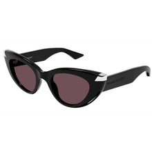 Lade das Bild in den Galerie-Viewer, Sonnenbrille Alexander McQueen, Modell: AM0442S Farbe: 002
