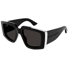 Lade das Bild in den Galerie-Viewer, Sonnenbrille Alexander McQueen, Modell: AM0446S Farbe: 001
