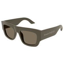 Lade das Bild in den Galerie-Viewer, Sonnenbrille Alexander McQueen, Modell: AM0449S Farbe: 003
