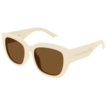 Lade das Bild in den Galerie-Viewer, Sonnenbrille Alexander McQueen, Modell: AM0451SA Farbe: 004
