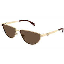 Lade das Bild in den Galerie-Viewer, Sonnenbrille Alexander McQueen, Modell: AM0456S Farbe: 002
