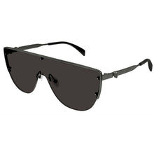 Lade das Bild in den Galerie-Viewer, Sonnenbrille Alexander McQueen, Modell: AM0457S Farbe: 001
