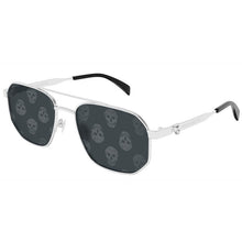 Lade das Bild in den Galerie-Viewer, Sonnenbrille Alexander McQueen, Modell: AM0458S Farbe: 004

