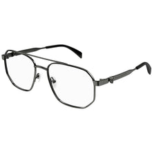 Lade das Bild in den Galerie-Viewer, Brille Alexander McQueen, Modell: AM0459O Farbe: 001
