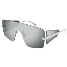 Lade das Bild in den Galerie-Viewer, Sonnenbrille Alexander McQueen, Modell: AM0460S Farbe: 002
