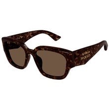 Lade das Bild in den Galerie-Viewer, Sonnenbrille Alexander McQueen, Modell: AM0468S Farbe: 002
