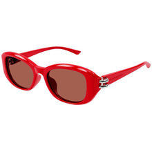 Lade das Bild in den Galerie-Viewer, Sonnenbrille Alexander McQueen, Modell: AM0470SA Farbe: 003
