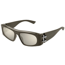 Lade das Bild in den Galerie-Viewer, Sonnenbrille Alexander McQueen, Modell: AM0471S Farbe: 004
