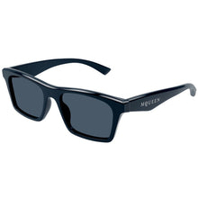 Lade das Bild in den Galerie-Viewer, Sonnenbrille Alexander McQueen, Modell: AM0472S Farbe: 005
