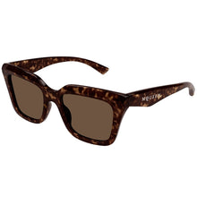 Lade das Bild in den Galerie-Viewer, Sonnenbrille Alexander McQueen, Modell: AM0473S Farbe: 002
