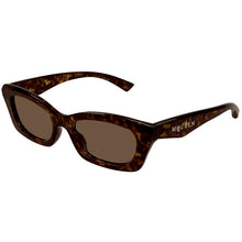 Lade das Bild in den Galerie-Viewer, Sonnenbrille Alexander McQueen, Modell: AM0474S Farbe: 002
