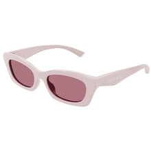 Lade das Bild in den Galerie-Viewer, Sonnenbrille Alexander McQueen, Modell: AM0474S Farbe: 005
