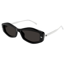 Lade das Bild in den Galerie-Viewer, Sonnenbrille Alexander McQueen, Modell: AM0482S Farbe: 001
