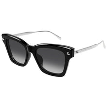 Lade das Bild in den Galerie-Viewer, Sonnenbrille Alexander McQueen, Modell: AM0483S Farbe: 001
