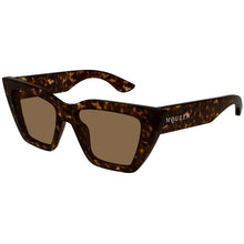 Lade das Bild in den Galerie-Viewer, Sonnenbrille Alexander McQueen, Modell: AM0507S Farbe: 002
