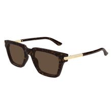 Lade das Bild in den Galerie-Viewer, Sonnenbrille Alexander McQueen, Modell: AM0519S Farbe: 002
