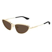 Lade das Bild in den Galerie-Viewer, Sonnenbrille Alexander McQueen, Modell: AM0522S Farbe: 002
