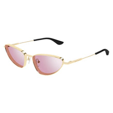 Lade das Bild in den Galerie-Viewer, Sonnenbrille Alexander McQueen, Modell: AM0522S Farbe: 004
