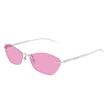 Lade das Bild in den Galerie-Viewer, Sonnenbrille Alexander McQueen, Modell: AM0525S Farbe: 004
