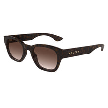 Lade das Bild in den Galerie-Viewer, Sonnenbrille Alexander McQueen, Modell: AM0530S Farbe: 002
