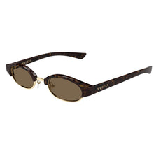 Lade das Bild in den Galerie-Viewer, Sonnenbrille Alexander McQueen, Modell: AM0534S Farbe: 002
