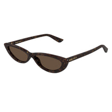 Lade das Bild in den Galerie-Viewer, Sonnenbrille Alexander McQueen, Modell: AM0535S Farbe: 002
